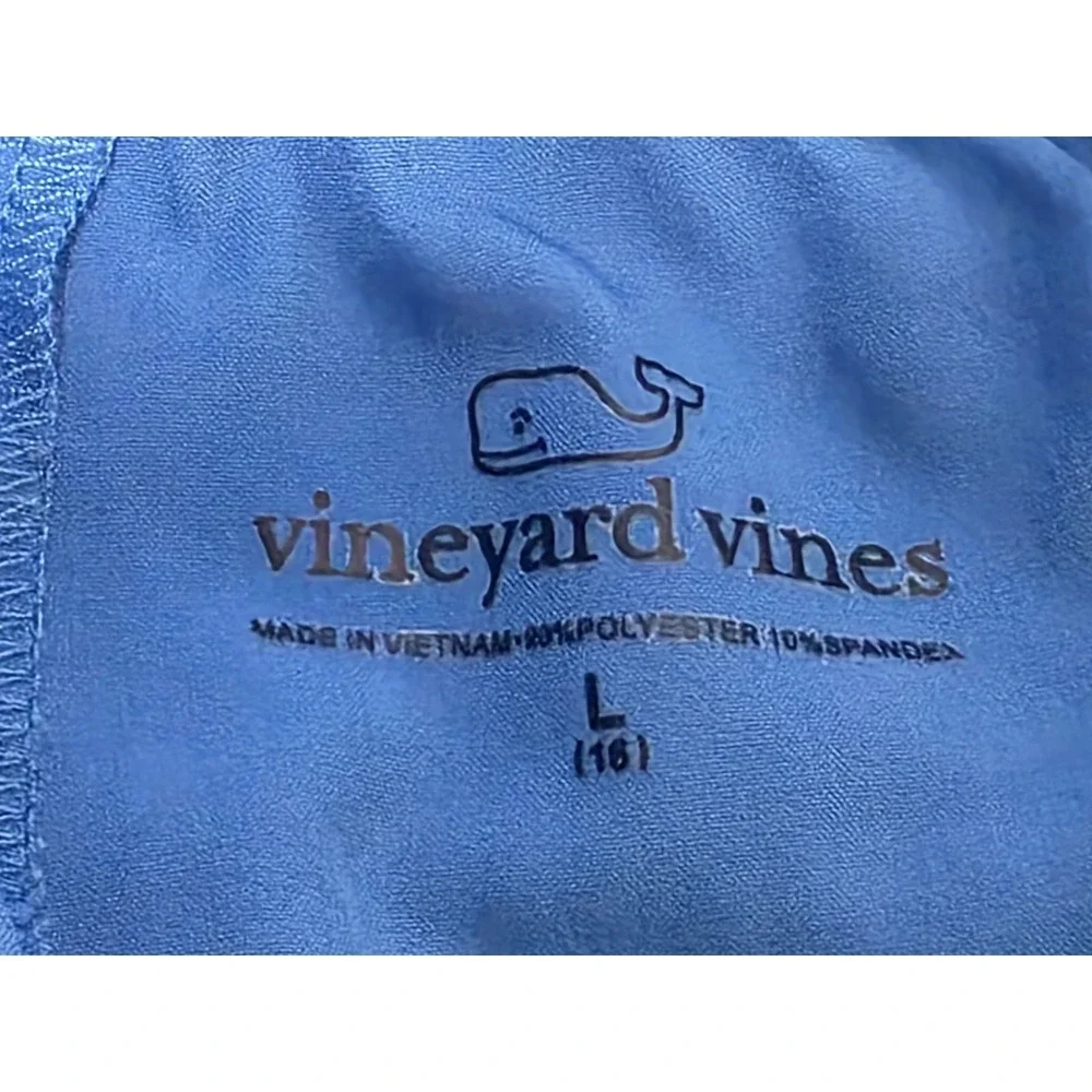 Vineyard Vines Swim Trunks Boys Size Large (16) Blue Shorts
